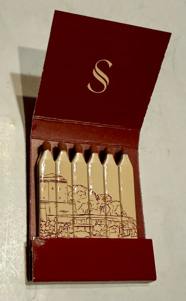 "Sartiano's" Retro Feature Matchbook