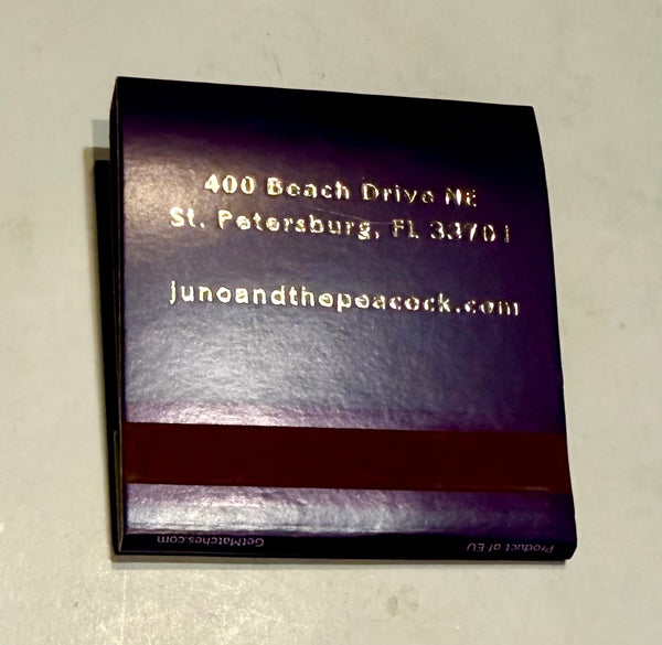 "Pluma Lounge" Retro Feature Matchbook