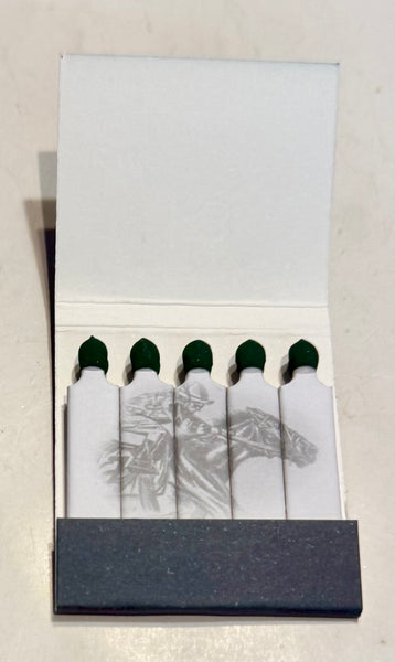 "Knowledge Bar & Social" Retro Feature Matchbook B