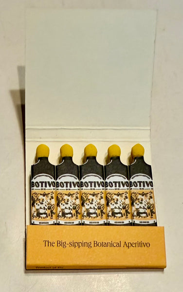 "Botivo" Retro Feature Matchbook