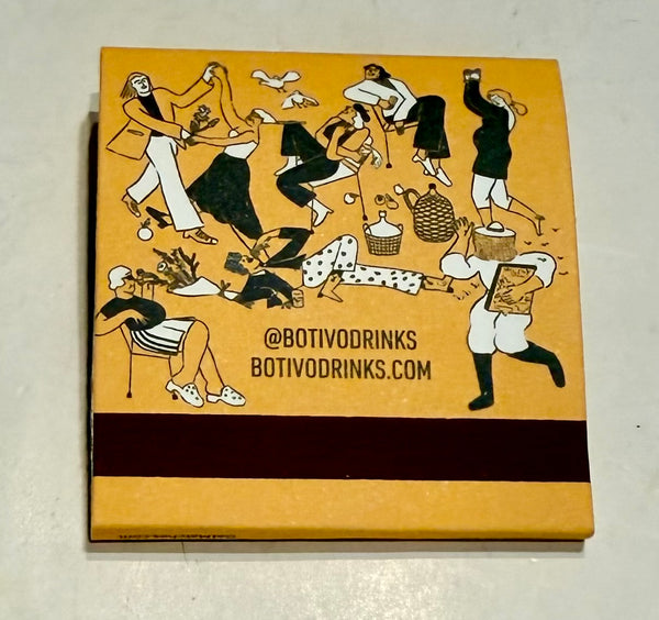 "Botivo" Retro Feature Matchbook