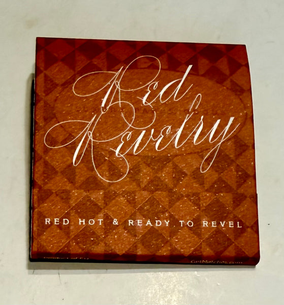 "Red Rivalry" Retro Feature Matchbook