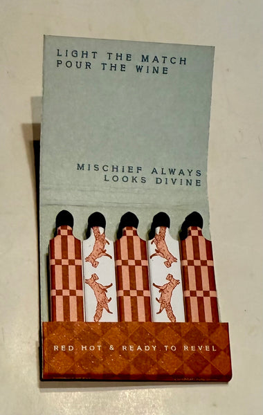 "Red Rivalry" Retro Feature Matchbook
