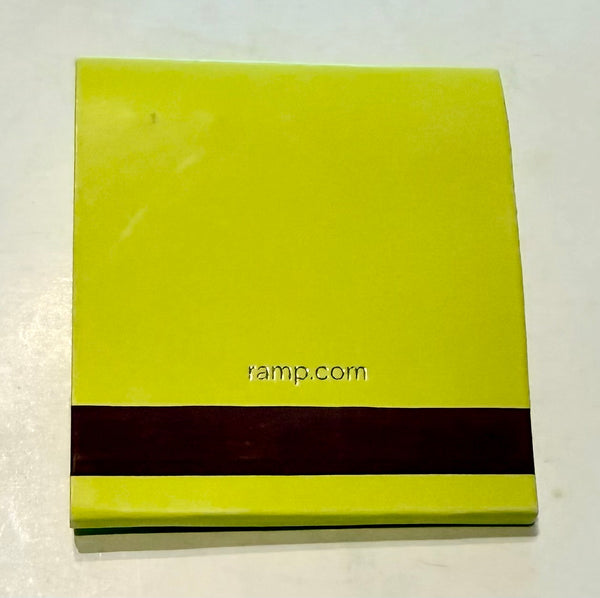 "RAMP" Retro Feature Matchbook