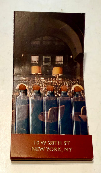 "Little Ned NYC" Retro Feature Matchbook