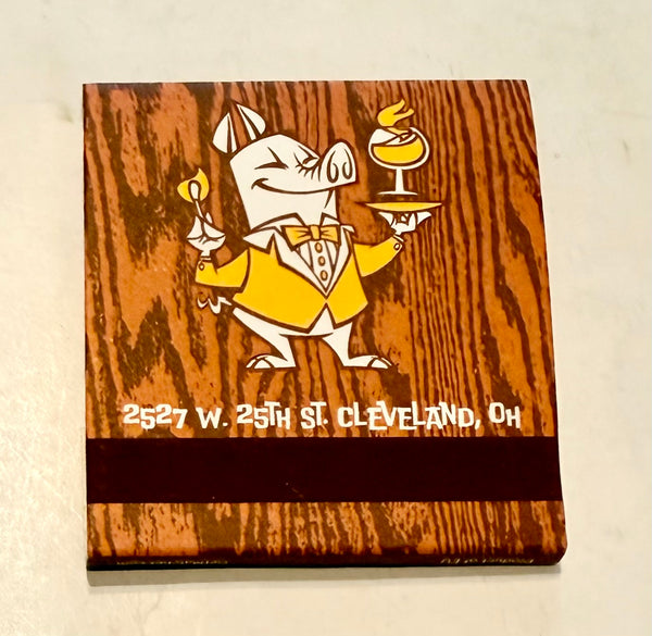 "Porco Lounge & Tiki Room" Retro Feature Matchbook