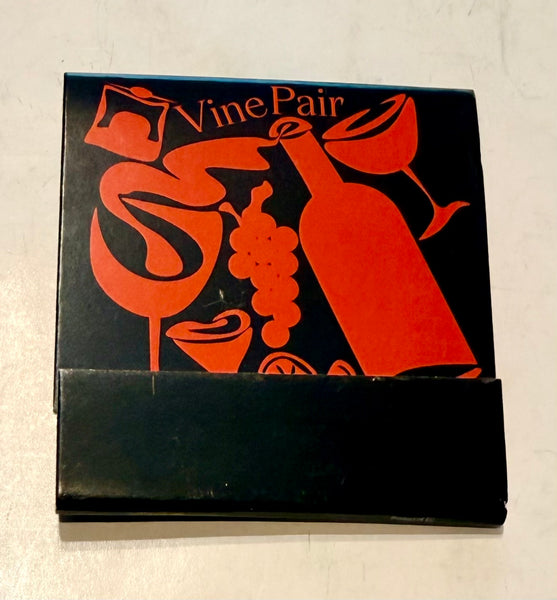 "Vine Pair" Retro Feature Matchbook