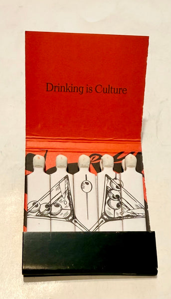 "Vine Pair" Retro Feature Matchbook