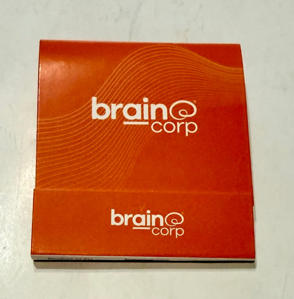 "Brain Corp" Retro Feature Matchbook
