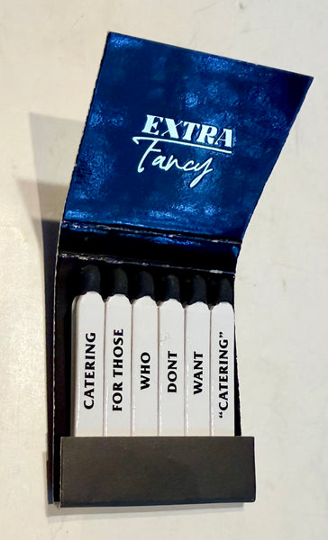 "Extra Fancy" Retro Feature Matchbook