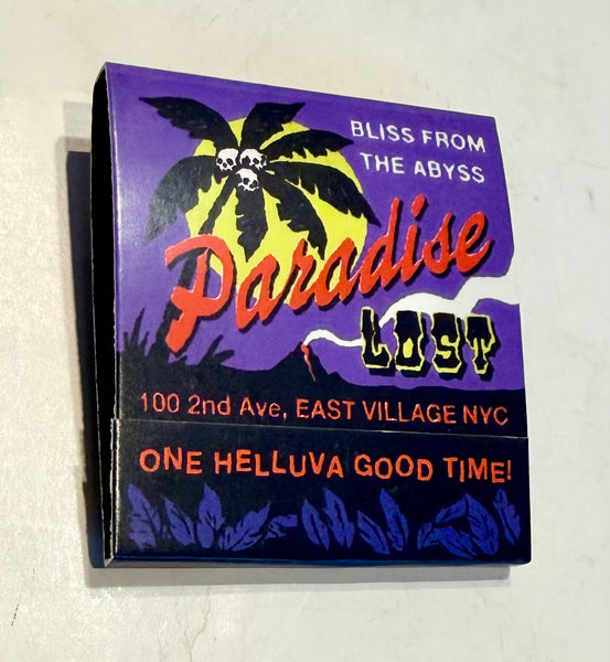"Paradise Lost NYC" Retro Feature Matchbook - B