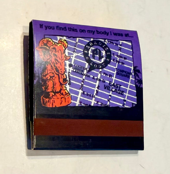 "Paradise Lost NYC" Retro Feature Matchbook - B