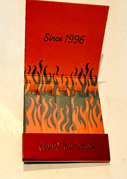 "Strictly FX" Retro Feature Matchbook