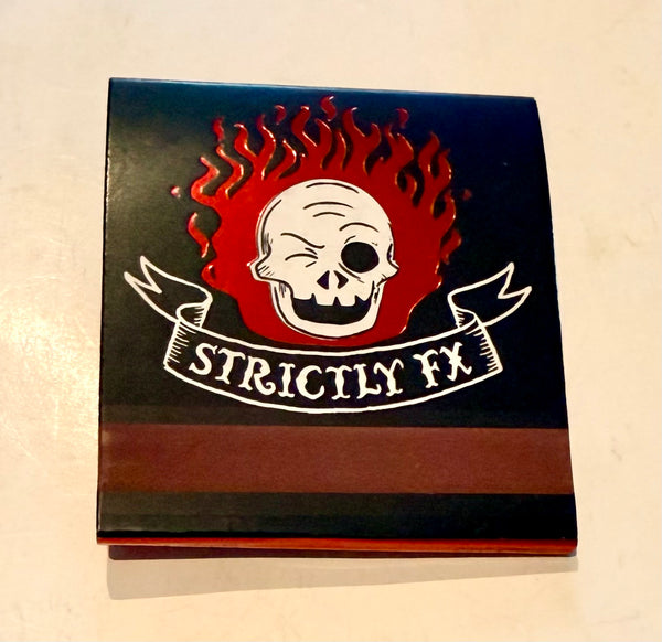 "Strictly FX" Retro Feature Matchbook