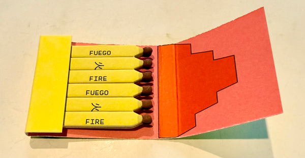 "Papa San" Retro Feature Matchbook