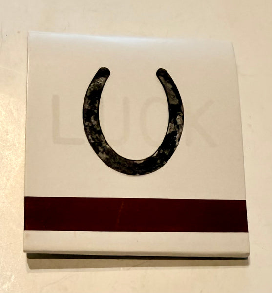 "Good Luck" Retro Feature Matchbook