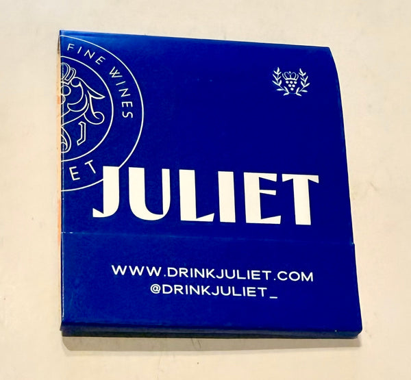 "Juliet" Retro Feature Matchbook
