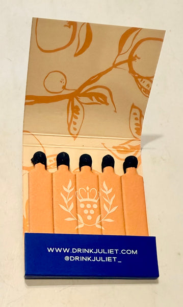 "Juliet" Retro Feature Matchbook