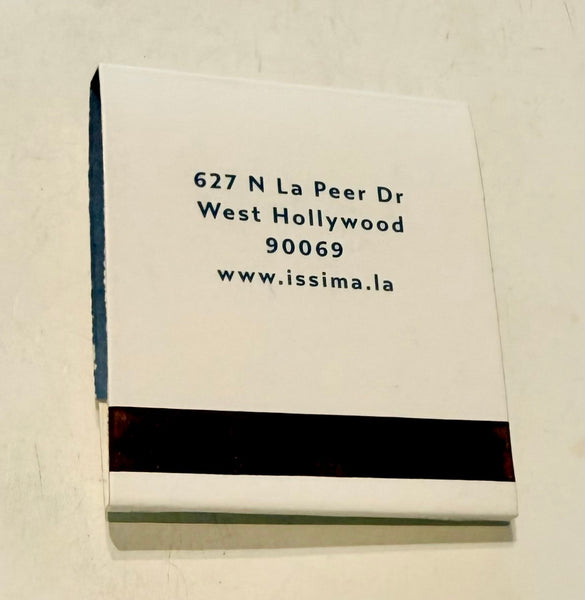 "Issima" Retro Feature Matchbook