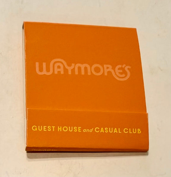 "Waymore - No Hard Feelings" Retro Feature Matchbook