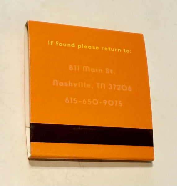 "Waymore - No Hard Feelings" Retro Feature Matchbook