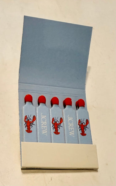 "J Crew - Lobster Roll" Retro Feature Matchbook
