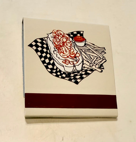 "J Crew - Lobster Roll" Retro Feature Matchbook
