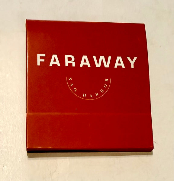 "Faraway Sag Harbor" Retro Feature Matchbook