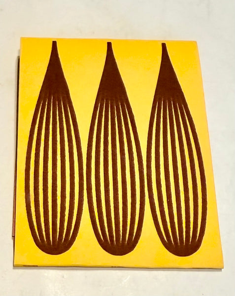 "Houseplant" Giant Retro Feature Matchbook with a Spot Friction Cover!