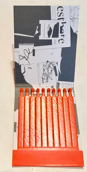 "Cloth & Paper HQ" Giant Retro Feature Matchbook