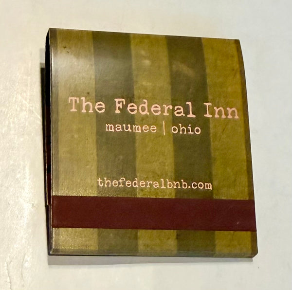 "The Federal Inn" Retro Feature Matchbook