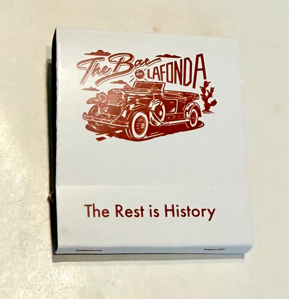 "The Bar at La Fonda" Retro Feature Matchbook