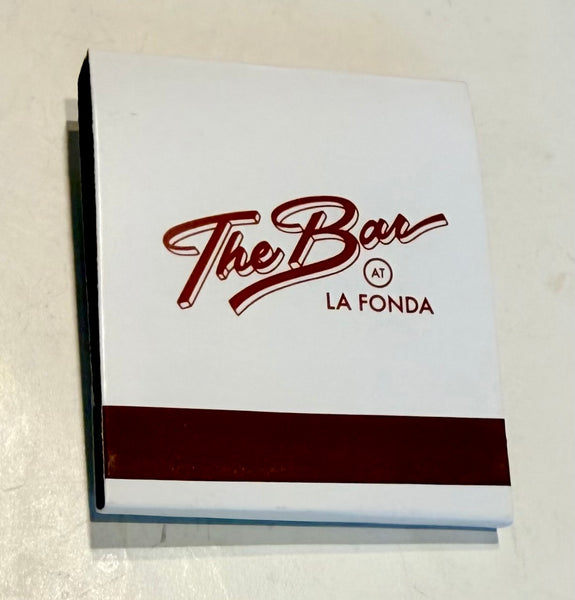 "The Bar at La Fonda" Retro Feature Matchbook