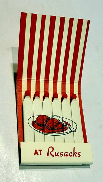 "Rao's London" Retro Feature Matchbook
