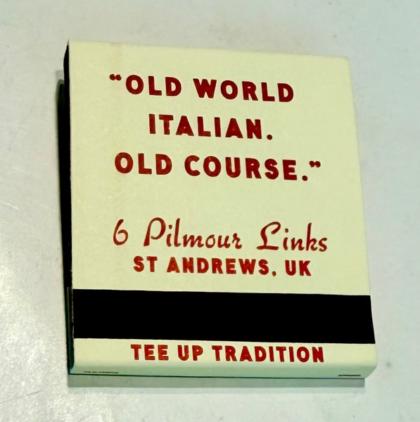 "Rao's London" Retro Feature Matchbook