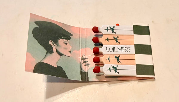 "Wilma's Carousel Bar" Retro Feature Matchbook