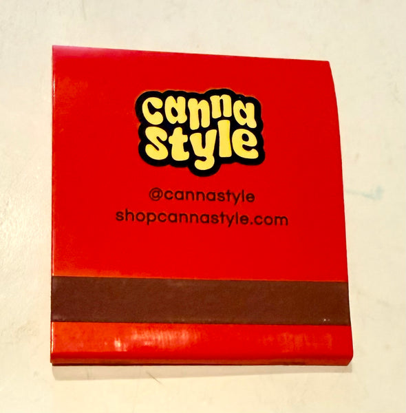 "Smokeshow Speakeasy Canna Style" Retro Feature Matchbook