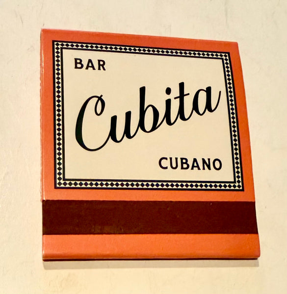 "Cubita" Retro Feature Matchbook