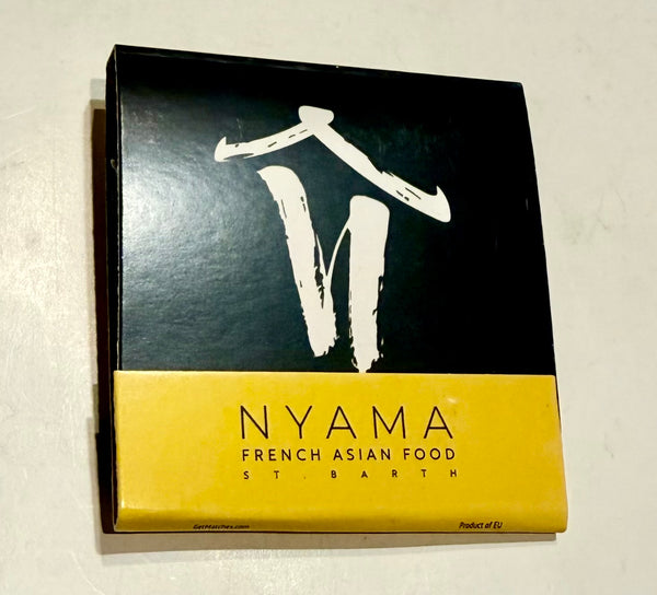 "NYAMA" Retro Feature Matchbook