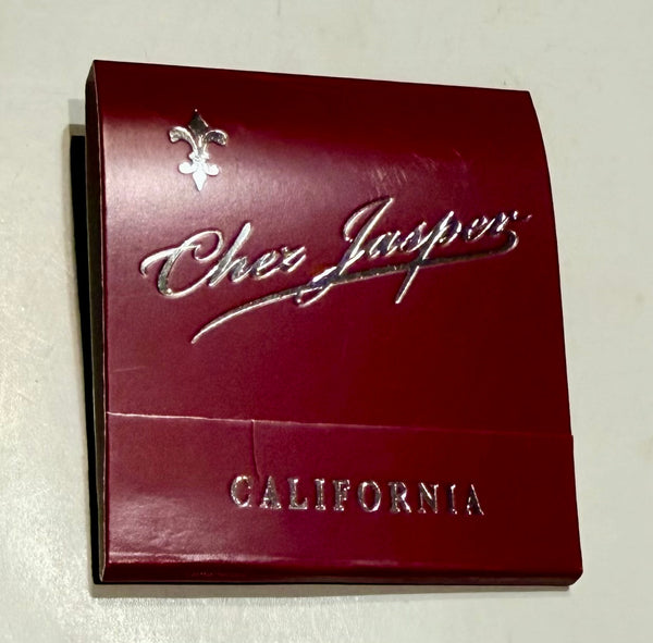 "Chez Jaspers" Retro Feature Matchboo