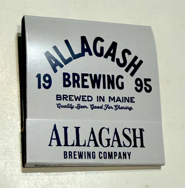 "Allagash Brewing" Retro Feature Matchbook