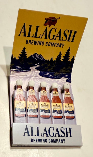 "Allagash Brewing" Retro Feature Matchbook