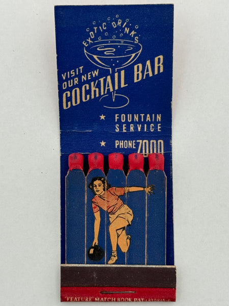 "Schneider Brothers" Elgin, IL Vintage Feature Matchbook