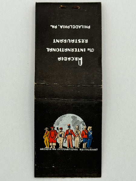 "Arcadia" Phila, PA Vintage Feature Matchbook C