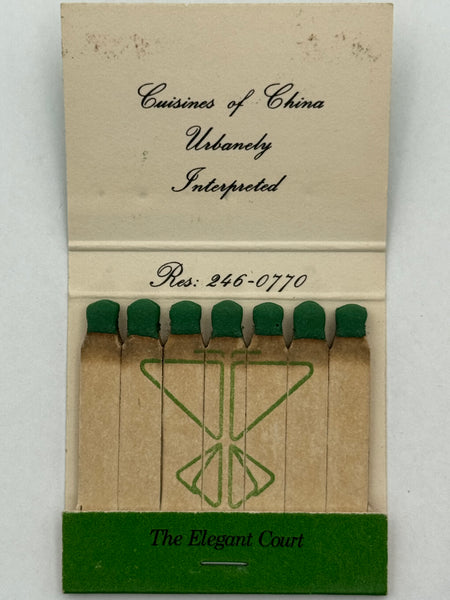 "Keewah Yen" NYC, NY Vintage Feature Matchbook C