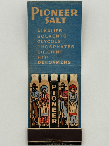 "Pioneer Salt Company" Phila, PA Vintage Feature Matchbook