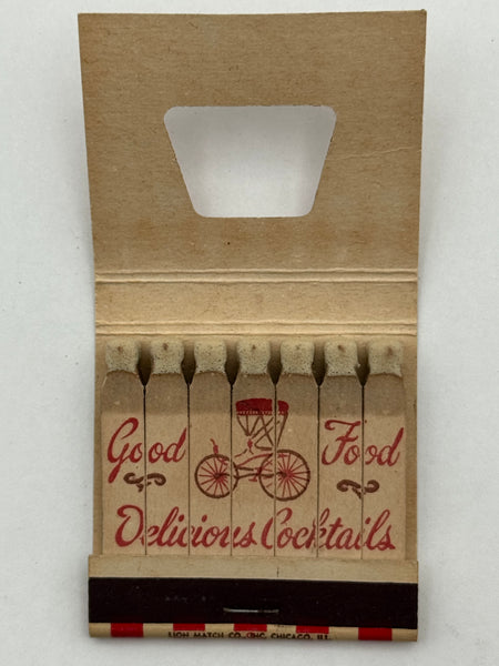 "Surf and Surrey" Vintage Feature Matchbook with a Knot-Hole Cover!