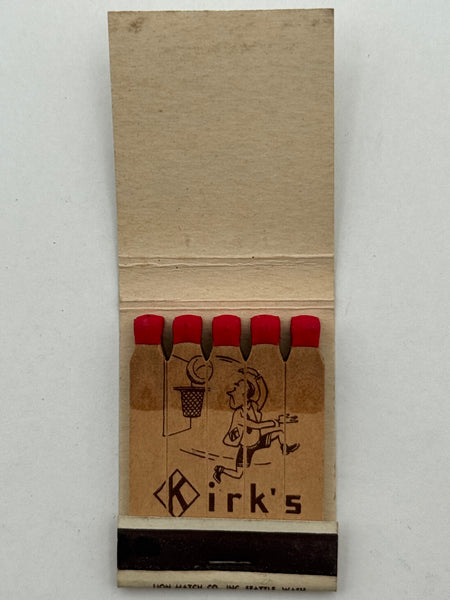 "Kirk’s Southland Pharmacy" Vintage Feature Matchbook