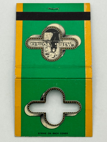 "Waldo Astoria" Kansas City, MO Vintage Feature Matchbook with a Knot-Hole Cover!