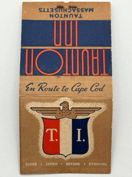 "Taunton Inn" Vintage Feature Matchbook